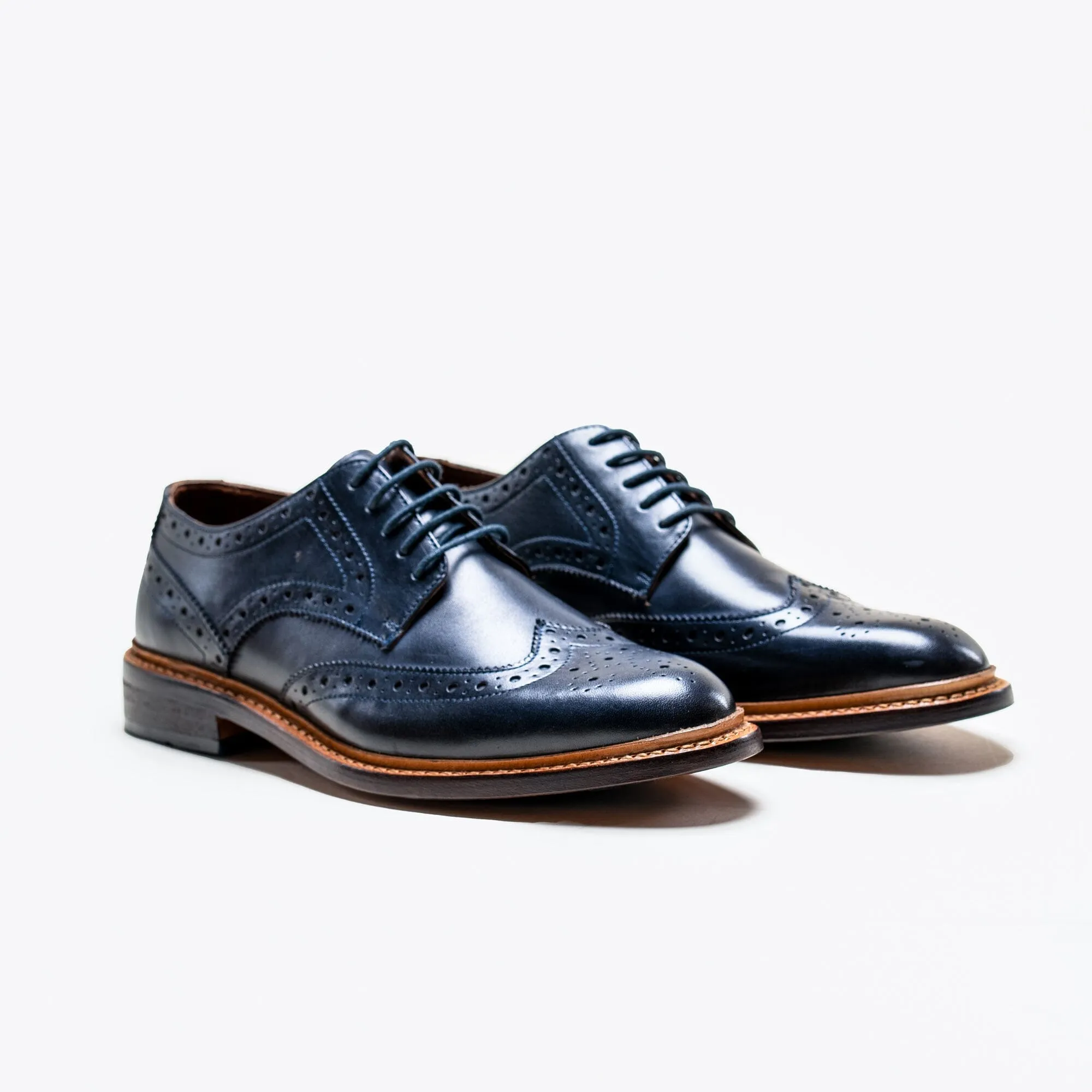 Merton Navy Shoes